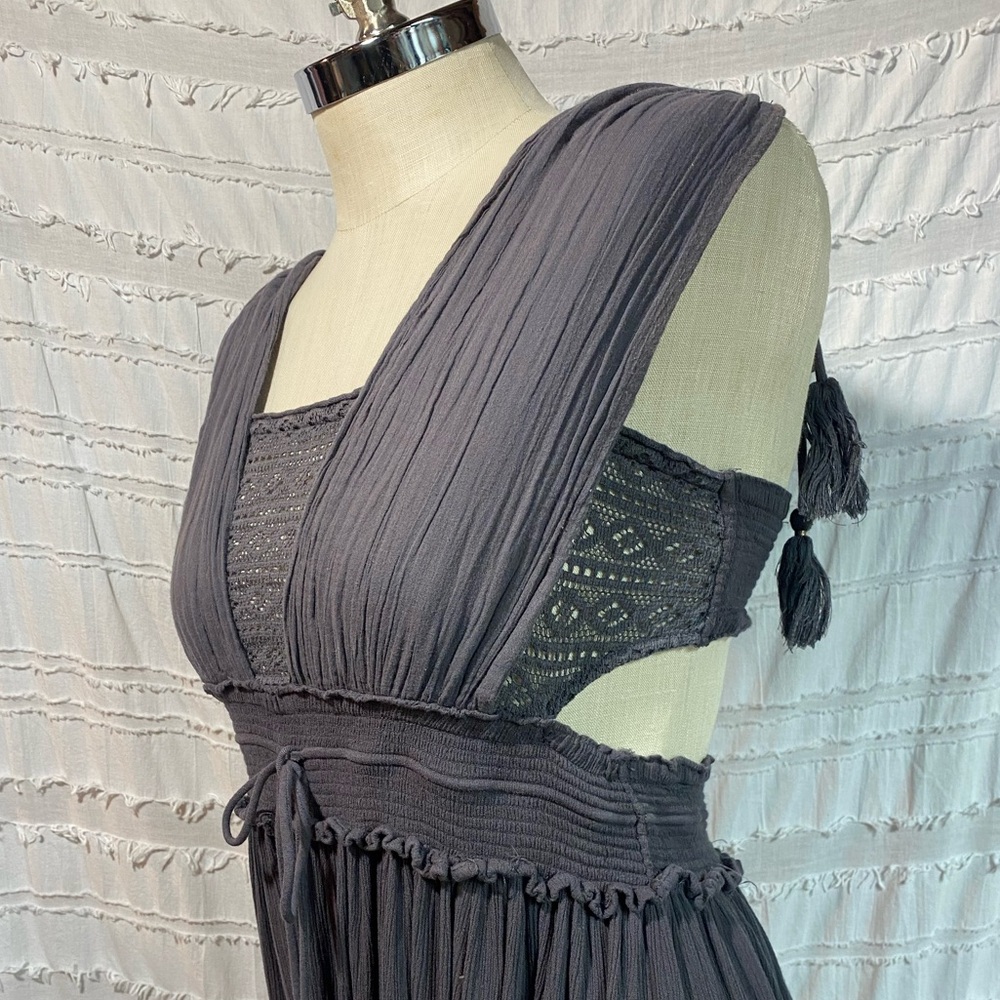 Free People Gray Maxi Dress - Picture 11 of 16